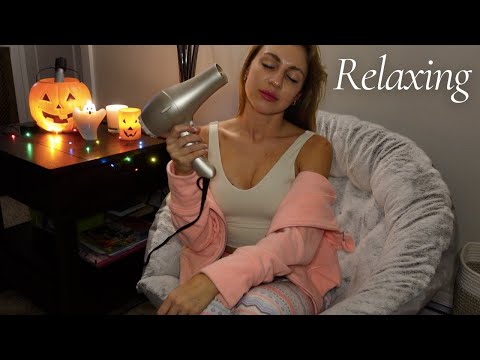 4 Hours of Hair Dryer Sound for Relaxation – White Noise for Sleep and Stress Relief(NO MIDDLE ADS!)