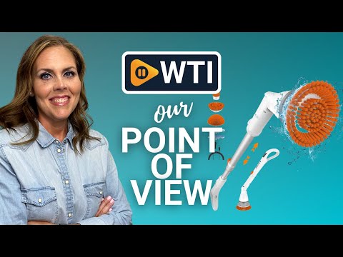 Electric Spin Scrubber - Cordless Spin Scrubber for Cleaning - WTI product video review