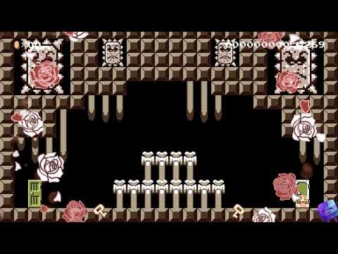 Super Mario Maker 2 🔧 Thwomp's Burial Sanctuary 🔧 trickyruin