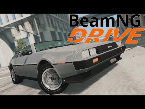 DELOREAN DMC-12! - BEAMNG.DRIVE MODS | Lets Play