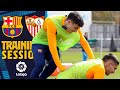 ✨PEDRI, AUBA, GAVI... TRAINING VIBES AHEAD OF BARÇA-SEVILLA