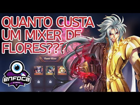 MIXER DE FLOR!!! QUANTO CUSTA??? TODOS OS PREÇOS!!! - SAINT SEIYA AWAKENING!