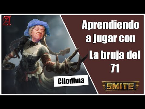 SMITE | Aprendiendo a jugar con la bruja del 71 | JUGANDO CON CLIODHNA