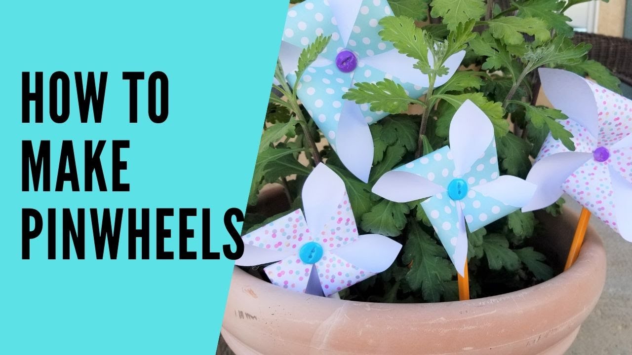 How to Make a Paper Pinwheel + Free Template