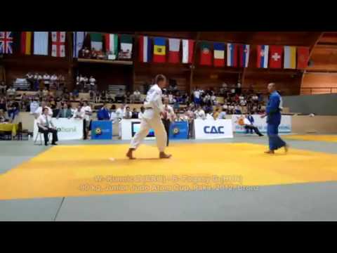 Judo 2012 Paks -90kg W- Kumric Z (CRO) - B- Fogasy G (HUN) (Bronz) (IPPON) Junior Atom Cup
