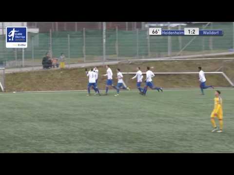 A-Junioren - 1 FC Heidenheim 1846 vs. FC Astoria Walldorf 2:2 - Denis Latifovic