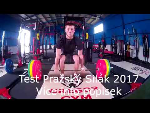Test Pražský Silák v Gregor Gym