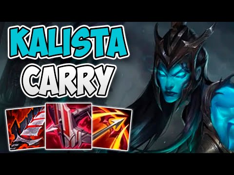 CHALLENGER ADC CARRIES WITH KALISTA! | CHALLENGER KALISTA ADC GAMEPLAY | Patch 12.12 S12