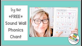 *FREE* UFLI Aligned Sound Wall Chart & Chant!