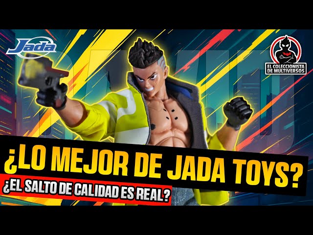 Vídeo relacionado con Jada Toys Cyberpunk Edgerunners - Figura de David (17 cm), Coleccionable y de acción con Cabeza, Manos y Accesorios alternativos, para Fans y coleccionistas a Partir de 15 años