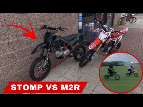 Stomp 140 VS M2R 160 Street Race