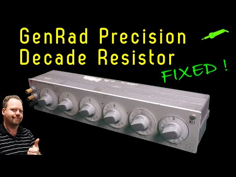 🔴 General Radio 1433-B Decade Resistor Repair - No.1401