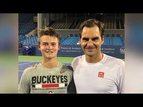 Pro tennis player JJ Wolf on Federer