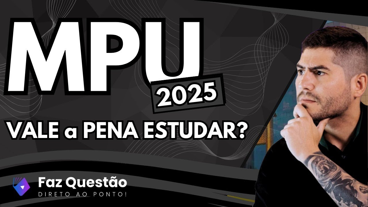 VALE a PENA ESTUDAR pro MPU?? Opinião SINCERA!