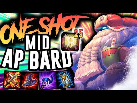 25 MEJAI STACK FULL AP BARD MID CAN ONE SHOT!! - Off Meta Monday - Bard Mid - League of Legends