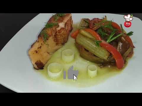 Recette de Saumon mariné et snacké #recette #recettefacile #saumon