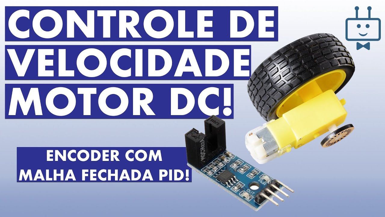 Controle de Motor com Encoder | Controle PID e Sensor Infravermelho