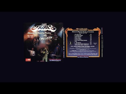 Los Jaivas - Alturas de Macchu Picchu en concierto (Album en vivo completo)