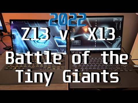 ROG FLOW X13 2022 vs Z13 2022 - Battle of the Tiny Giants!