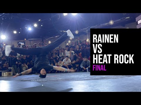 Rainen vs Heat Rock | Over 40 Bboy Battle | Freestyle Session 25th Anniversary 2022