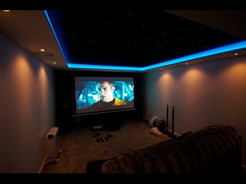 Timelapse Home Cinema Room Transformation