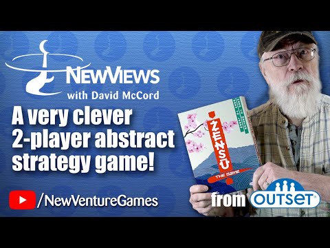 Zensu is a clever move-jump-capture-and "get there first" abstract board game from Outset Media.