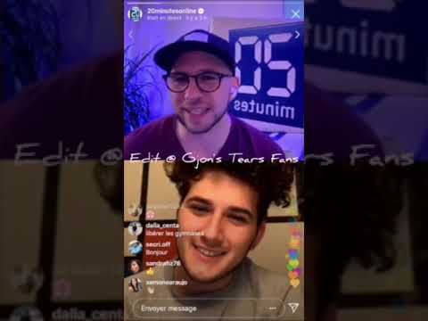 Gjon's tears interview + cover "Life on Mars" (D.Bowie) - live instagram 27-03-20 @20 minutes online