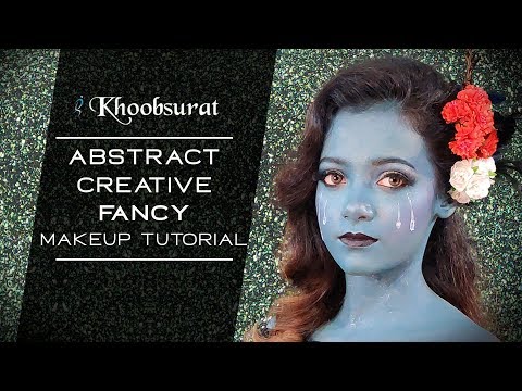 Abstract Creative Fantasy Makeup | Avatar Inspired Makeup | Step By Step Makeup Tutorial| Pooja Goel