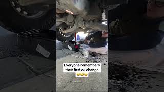 Oil change gone wrong 😂💀#fyp #shorts #mechanic #car #oilchange #truck