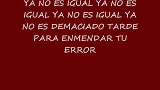 Frankie J YA NO ES IGUAL (Don&#39;t Wanna Try Spanish verison)