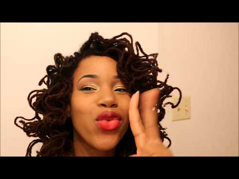 The BEST Bantu Knot out on Locs! Big Sexy Curls Video