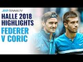 Roger Federer v Borna Coric: Halle 2018 Final Extended Highlights
