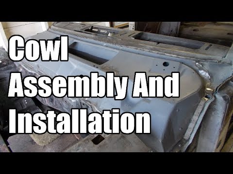 Cowl Assembly And Installation - 026