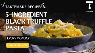 5 Ingredient Black Truffle Pasta by Tastemade