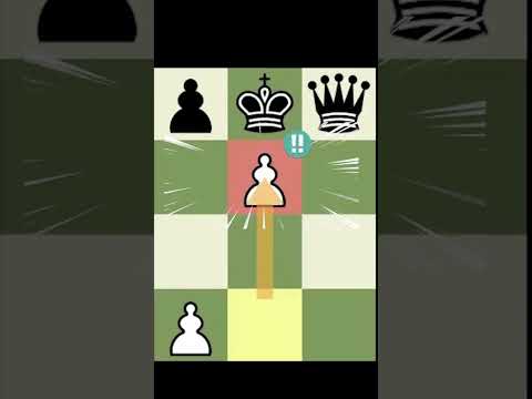 Beautiful Queen Endgame Trick to Win in Chess