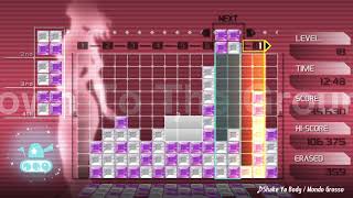 LUMINES REMASTERED "Shake Ya Body" PS4 PRO gameplay.