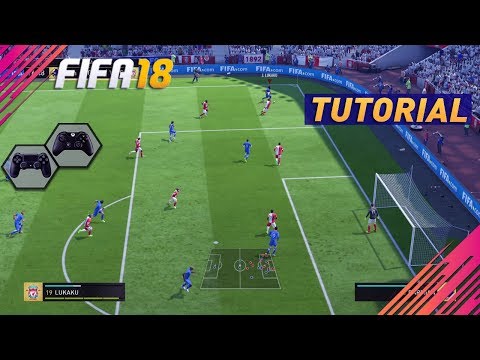 FIFA 18 HOW TO SCORE AGAINST OVERCROWDED (PARK THE BUS) DEFENSES - TUTORIAL - Most effective cross