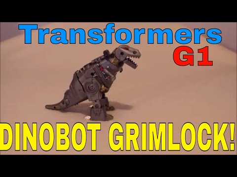 Transformers Vintage G1 Grimlock - GotBot True Review NUMBER 330