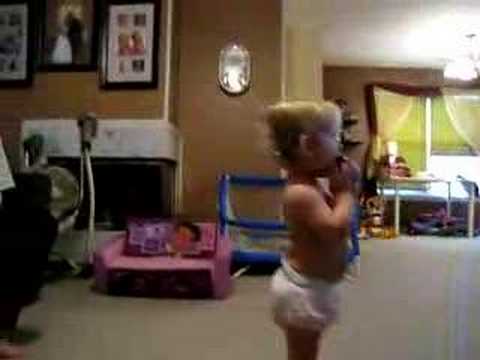 Hailey dancing again.