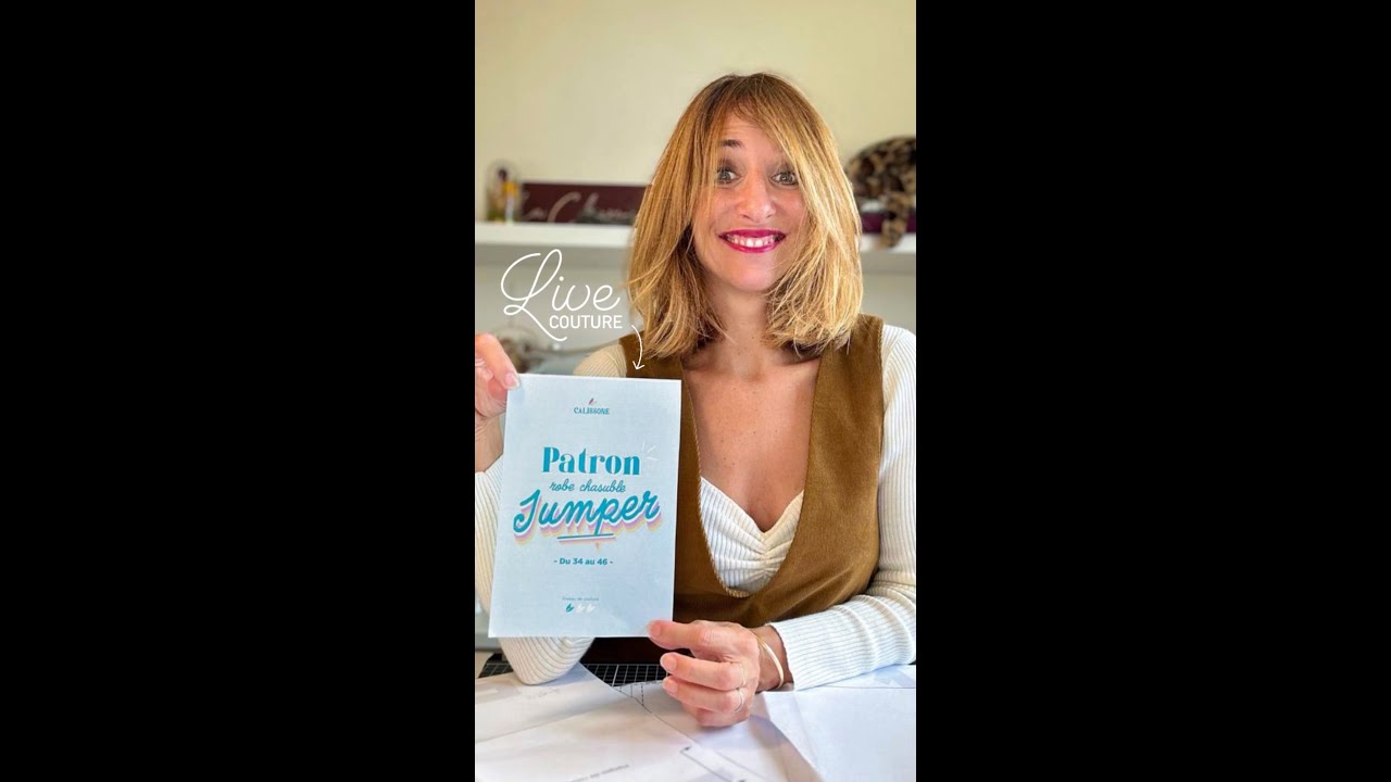 Patron PDF Robe chasuble JUMPER - Calissone