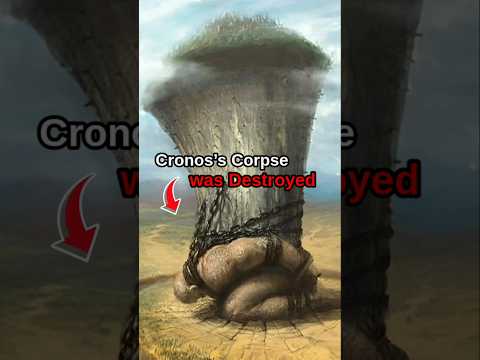 What happened to Cronos’s Corpse after Kratos Killed Him ? #shorts #godofwar #kratos