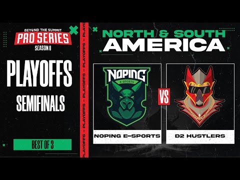 NoPing vs D2 Hustlers Game 2 - BTS Pro Series 8 AM: Playoffs w/ Kmart & ET