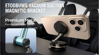 VACUUM SUCTION MAGNETIC BRACKET PHONE OR TABLET