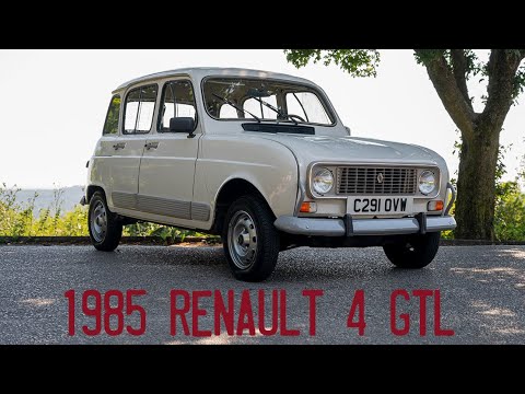 1985 Renault 4 GTL goes for a drive