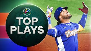 Top World Baseball Classic Plays of 3/17/26 (Eugenio Suárez's go-ahead RBI, Harper's homer AND MORE)
