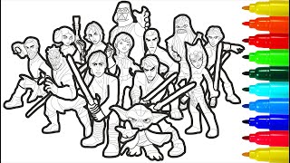 Star Wars Coloring Pages | Star Wars Colouring Pages for Kids