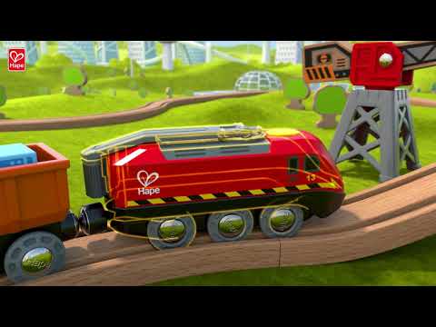 #HAPETOYS E3761 Crank Powered Train