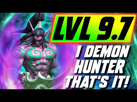 Can ONE LEVEL 9.7 DEMON HUNTER Defeat An ENTIRE ARMY?! - Grubby - WC3