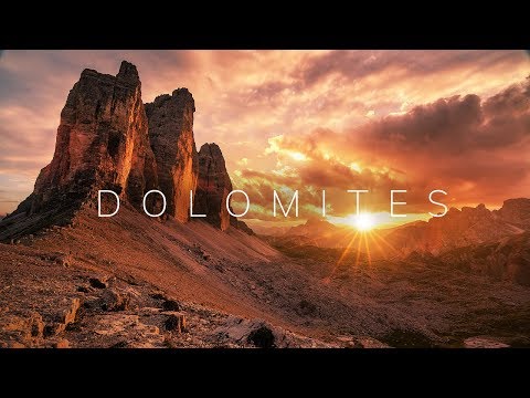 Incredible 4K Views from Dolomites, Italy