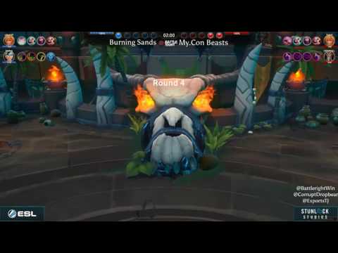 ESL Go4Battlerite Week 4 - Burning Sands vs. My.Con Beasts (Round of 32)